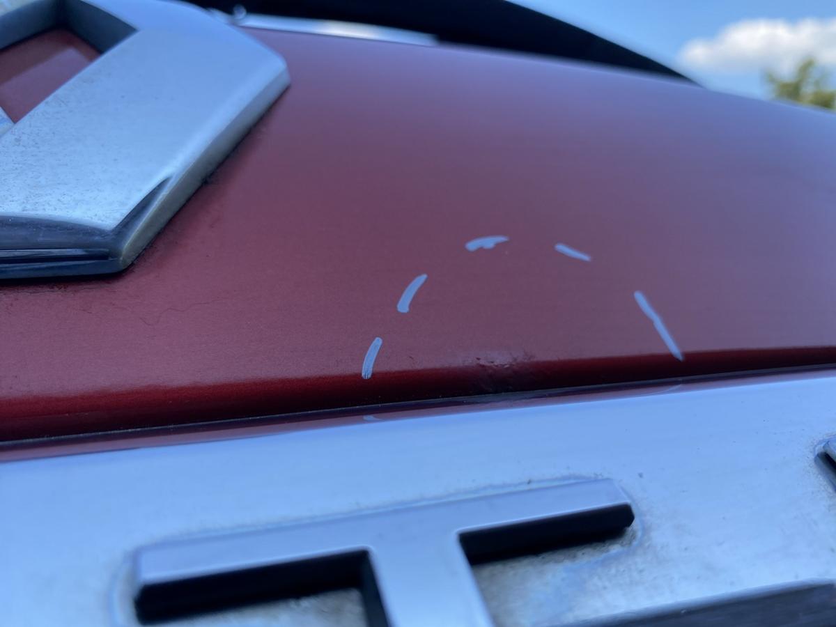 Renault Captur 1 original Heckklappe mit Heckscheibe BIXPA Rouge Flamme Bj.2017